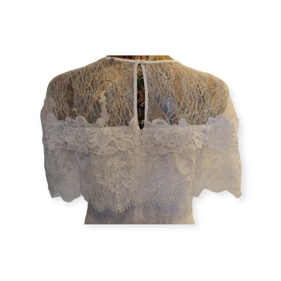 Kobi Halperin white dress Size 8 medium - Picture 4 of 7